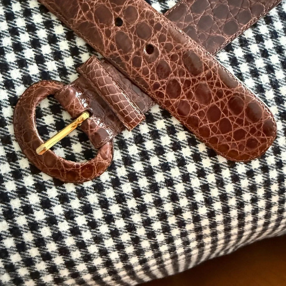 Nancy Gonzalez Alligator Belt Large - Picture 6 of 6